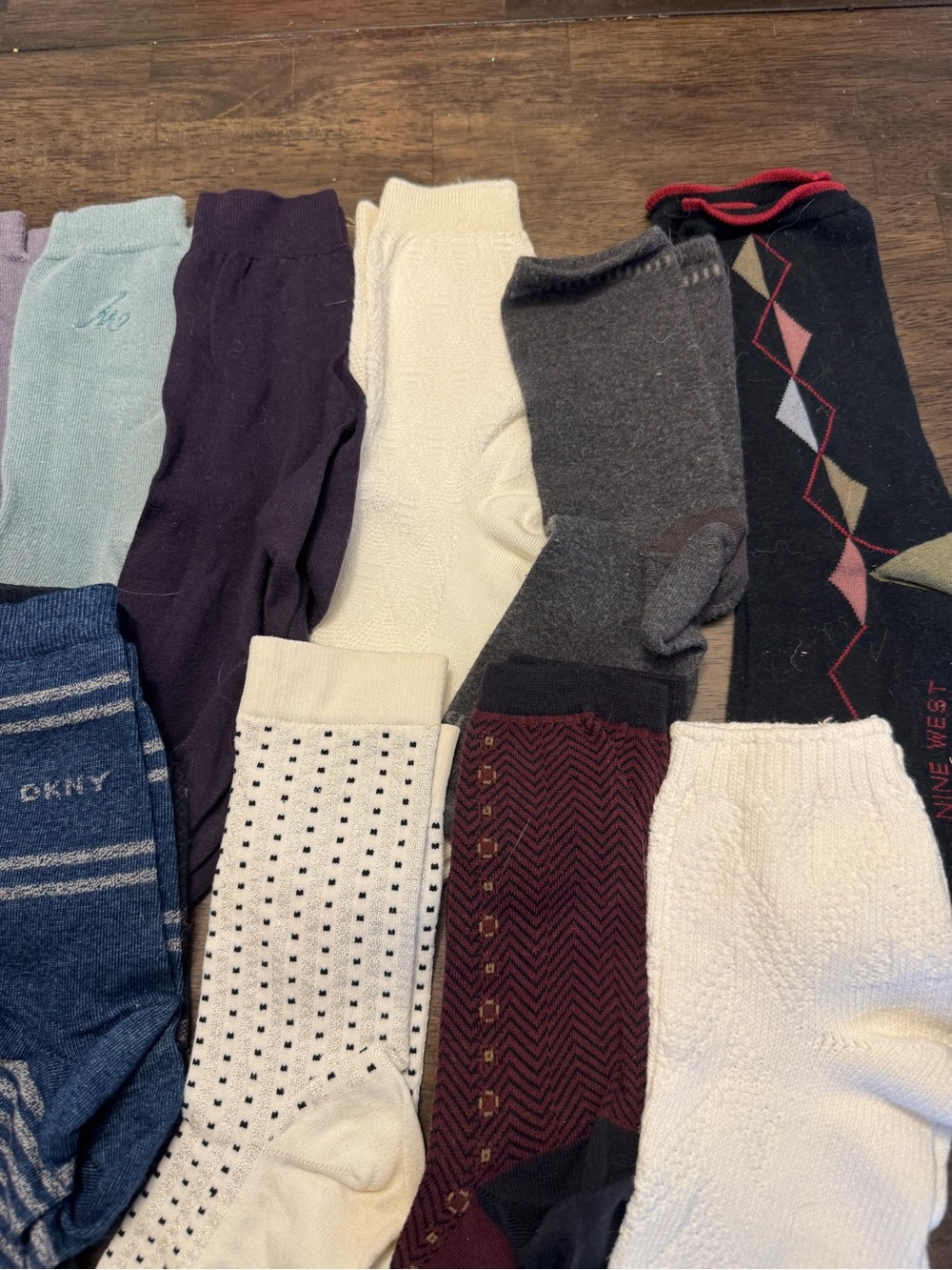 Vintage Women’s Socks 16 Pairs Bundle Lot - Picture 3 of 3